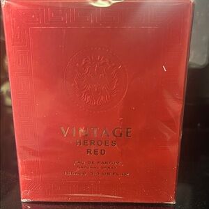 Vintage Heroes RED by Secret Plus Eau de Parfum EDP for Men 3.4 oz 100 ml IN BOX